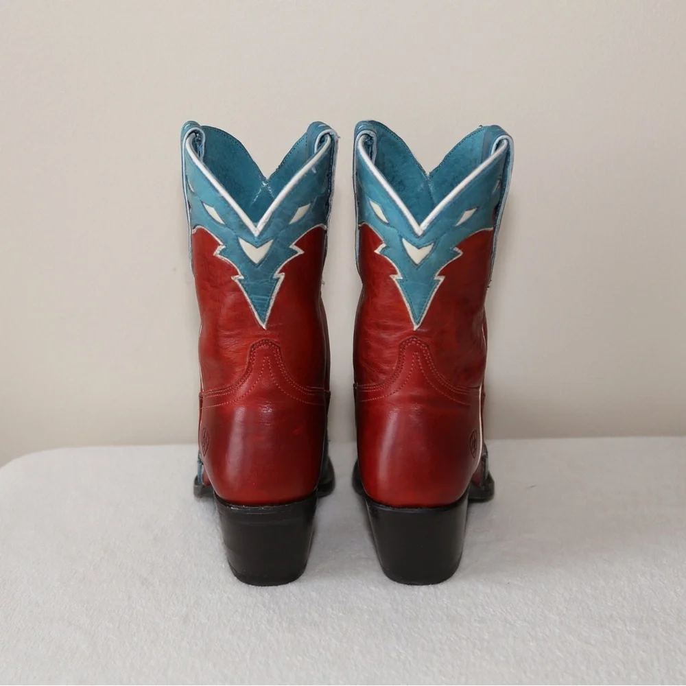 Discontinued! ARIAT Juanita Western Cowboy Boots EUC - Picture 6 of 10
